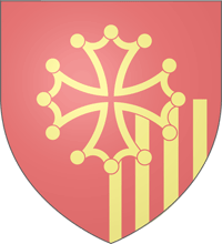 Blason Montpellier Région Languedoc-Roussillon